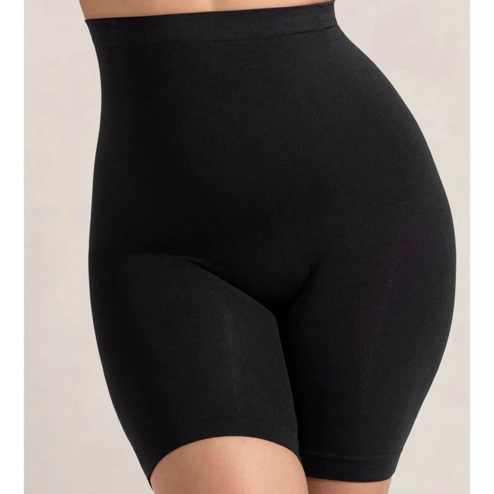 SHAPERMINT Black High Waisted Shaper Short Essentials All‎ Day Shapewear XL/2XL